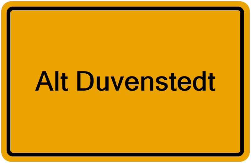 Handelsregisterauszug Alt Duvenstedt